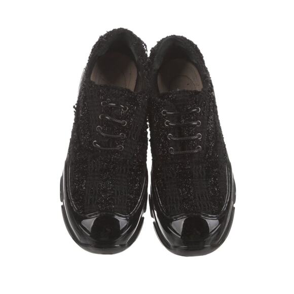 Simone Rocha Classic tracker runner boucle tweed sneaker - Picture 4 of 9